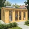 Mercia Director 4.5m X 3.5m Garden Office Log Cabin (44mm) - Double Glazed 1 Mercia Director 4.5m X 3.5m Garden Office Log Cabin (44mm) - Double Glazed -Garden Supplies Sales Shop si 006 004 0086 4 5x3 5m home office director 44mm dg insitu1 min 1