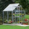 6'4 X 4'4 Halls Popular 64 Small Greenhouse (1.93 X 1.31m) 2 6'4 X 4'4 Halls Popular 64 Small Greenhouse (1.93 X 1.31m) -Garden Supplies Sales Shop so0200 01