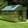 6'x10' Halls Green Frame Polycarbonate Greenhouse (1.92x3.19m) 1 6'x10' Halls Green Frame Polycarbonate Greenhouse (1.92x3.19m) -Garden Supplies Sales Shop so8133 01