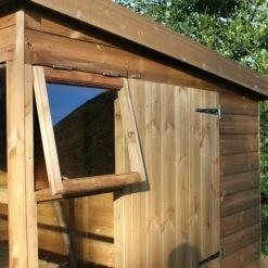 10' X 6' Traditional Shiplap Sun Pent 6' Gable Wooden Garden Shed (3.05m X 1.83m) 24 10' X 6' Traditional Shiplap Sun Pent 6' Gable Wooden Garden Shed (3.05m X 1.83m) -Garden Supplies Sales Shop sun pent sheds feature2 min 3