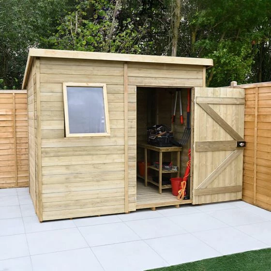 8' X 6' Forest Timberdale 25yr Guarantee Tongue & Groove Pressure Treated Pent Shed (2.5m X 2.02m) 3 8' X 6' Forest Timberdale 25yr Guarantee Tongue & Groove Pressure Treated Pent Shed (2.5m X 2.02m)