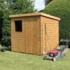 6' X 4' Traditional Standard Shiplap Pent Wooden Shed (1.83m X 1.22m) 2 6' X 4' Traditional Standard Shiplap Pent Wooden Shed (1.83m X 1.22m) -Garden Supplies Sales Shop tra64pes 01 min
