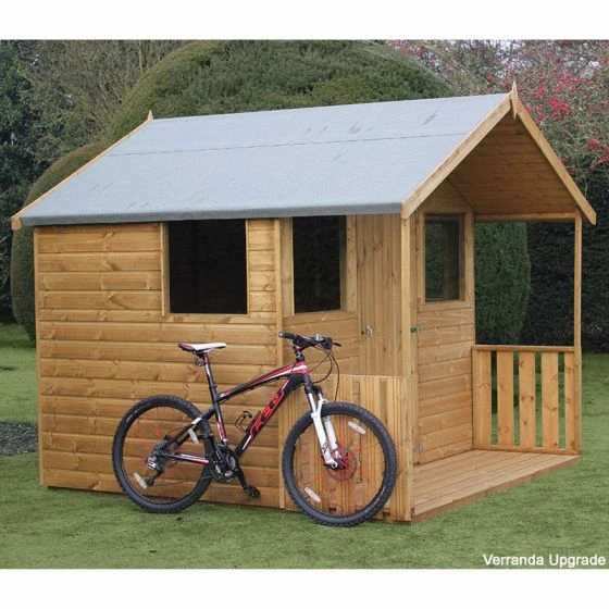 8' X 6' Traditional Shiplap 6' Cabin Garden Shed (2.44m X 1.83m) 4 8' X 6' Traditional Shiplap 6' Cabin Garden Shed (2.44m X 1.83m) - Image 2