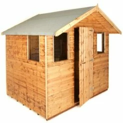 8' X 6' Traditional Shiplap 6' Cabin Garden Shed (2.44m X 1.83m)