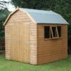 8' X 8' Traditional Shiplap Dutch Barn Heavy Duty Wooden Garden Shed (2.44m X 2.44m) 2 8' X 8' Traditional Shiplap Dutch Barn Heavy Duty Wooden Garden Shed (2.44m X 2.44m) -Garden Supplies Sales Shop traditional dutch barn insitu1 min 1