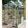 4' X 4' Halls Cotswold Birdlip Small Greenhouse With Toughened Glass (1.47m X 1.32m)