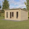 Forest Elmley 5m X 3m Log Cabin Garden Office (45mm) 1 Forest Elmley 5m X 3m Log Cabin Garden Office (45mm) -Garden Supplies Sales Shop velm45d53p2 1 2021 min 1