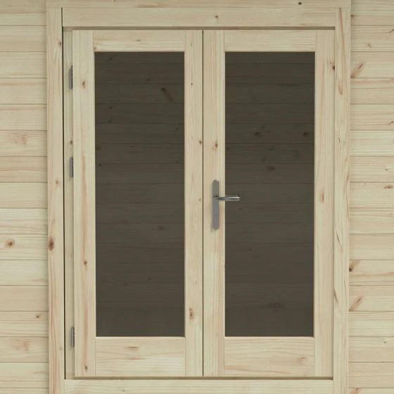 Forest Elmley 5m X 3m Log Cabin Garden Office (45mm) 11 Forest Elmley 5m X 3m Log Cabin Garden Office (45mm) - Image 9