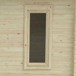 Forest Mendip 5m X 4m Log Cabin Garden Office (45mm) 27 Forest Mendip 5m X 4m Log Cabin Garden Office (45mm) -Garden Supplies Sales Shop vmen45d54p2 mendip 5x4m log cabin close up6 min