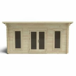 Forest Mendip 5m X 4m Log Cabin Garden Office (45mm) 22 Forest Mendip 5m X 4m Log Cabin Garden Office (45mm) -Garden Supplies Sales Shop vmen45d54p2 mendip 5x4m log cabin cutout4 min