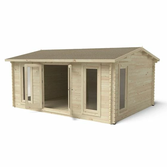 Forest Rushock 5m X 4m Log Cabin (45mm) 9 Forest Rushock 5m X 4m Log Cabin (45mm) - Image 7