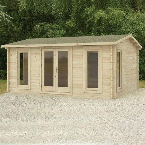 Forest Rushock 5m X 4m Log Cabin (45mm) 3 Forest Rushock 5m X 4m Log Cabin (45mm)