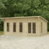 Forest Wolverley 6m X 4m Log Cabin Garden Office (45mm) 1 Forest Wolverley 6m X 4m Log Cabin Garden Office (45mm) -Garden Supplies Sales Shop vwol45d64p2 1 new min